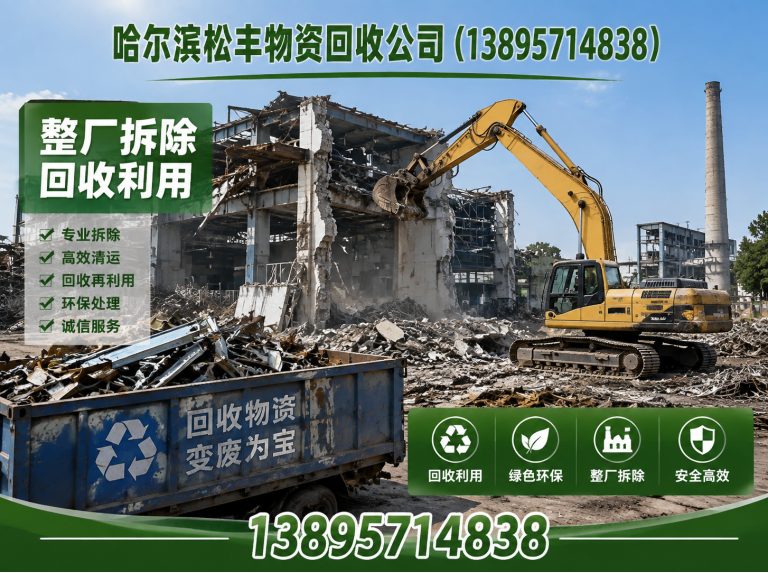 松北区整厂拆除回收展示图